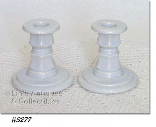McCoy Strawberry Country Candleholders Pair