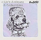 HANDKERCHIEF WITH POODLE