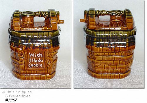 McCoy Pottery Wishing Well Cookie Jar