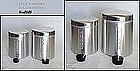 ALUMINUMWARE -- VINTAGE EVERBRITE (ITALY) CANISTER SET MINT IN BOX!