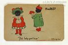 Vintage Grace Harlow Black Americana Postcard