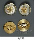 Vintage Airplanes and Eagles Earrings 2 Pairs