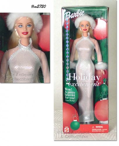 2001 Holiday Excitement Barbie NRFB