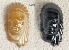 Frankoma Pottery Vintage Small Indian Head Masks Choice