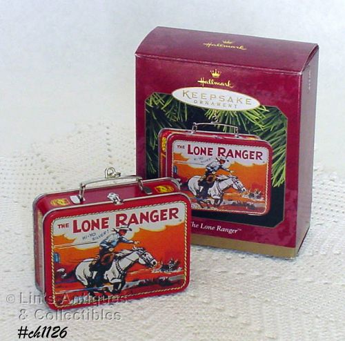Hallmark Lone Ranger Lunchbox Ornament 1997