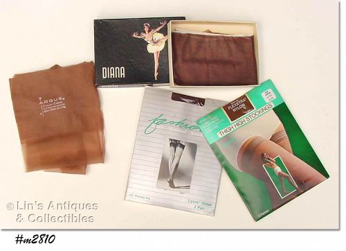 Vintage Nylon Stockings Lot Seamed and Seamless