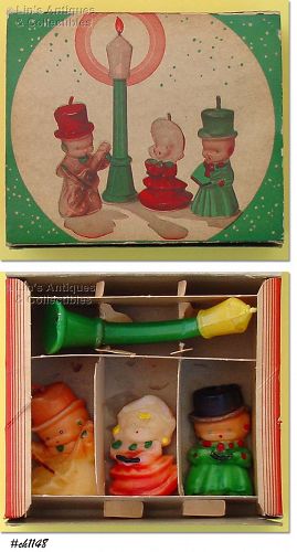 Gurley Candle Original Gurley Box for Caroler Candle Set