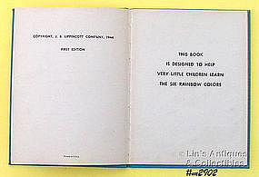 The Little Book of Colors 1st Edition 1944