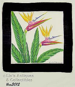 BIRD-OF-PARADISE HANDKERCHIEF