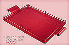 ALUMINUMWARE – RED SERVING TRAY