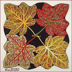 MAPLE LEAVES HANDKERCHIEF