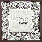 LINEN AND LACE WEDDING HANDKERCHIEF