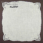 WHITE MADEIRA WEDDING HANDKERCHIEF