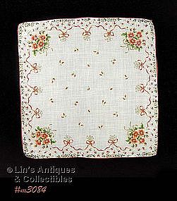 “BURMEL ORIGINAL” FLORAL HANDKERCHIEF