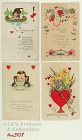 Vintage Valentine Postcards Lot