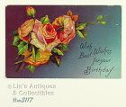 Vintage Birthday Postcard Never Mailed