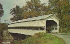 Covered Bridge Postcard Decator County Indiana