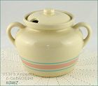 McCoy Pottery Pink and Blue Tureen