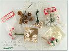 Vintage Christmas Package and Tree Decorations Lot