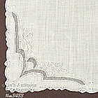 GORGEOUS WEDDING HANDKERCHIEF