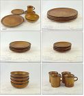 McCoy Pottery 20 Pieces Canyon Dinnerware Service For 4