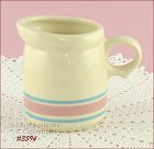 McCoy Pottery Pink and Blue Creamer