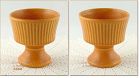 McCoy Pottery Floraline Planter Pumpkin Color