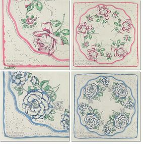 LACE AND ROSES HANDKERCHIEFS (2)