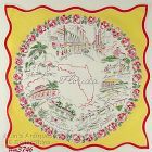 Vintage State Souvenir Hanky Florida