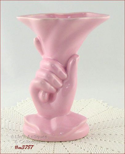Hull Pottery Hand Shape Vase
