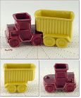 SHAWNEE POTTERY VINTAGE TRUCK AND TRAILER PLANTERS