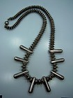 Navajo Squash Sterling Beads Southwestern Necklace