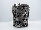 Exceptional Mammoth Vintage Mexican Silver Bracelet
