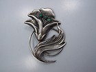 Palacios Vintage Mexican Silver Brooch Superb