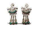 Matl Matilde Poulat Vintage Mexican Silver Earrings