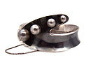 Sigi Pineda Mexican Silver Pearls Vintage Bracelet
