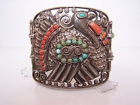 Matilde Poulat Matl Old Mexican Silver Bird Bracelet