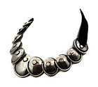 Altamirano Mexican Silver Armadillo Necklace