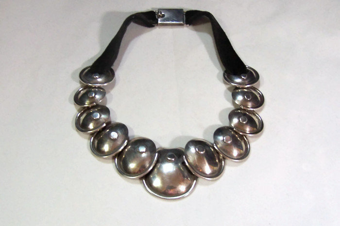 Altamirano Mexican Silver Armadillo Necklace