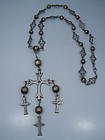 Pre Spratling Cross & Original Chain Necklace