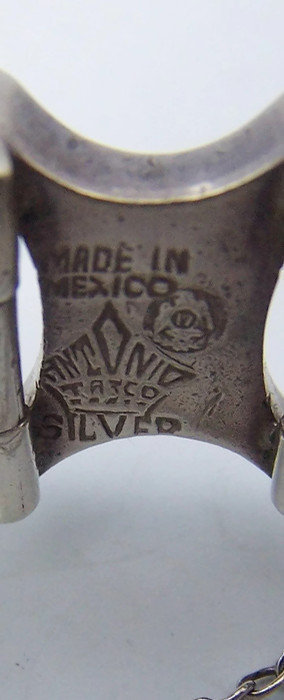 Antonio Pineda Vintage Mexican Silver Moonstone Bracelet