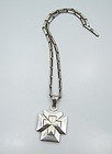William Spratling Cross Necklace Vintage Mexican Silver