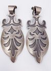 Margarita Vintage Mexican Silver Magnificent Earrings