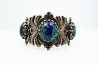 Piedra Y Plata Felipe Martinez Vintage Mexican Silver Azure Malachite