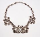 Margot de Taxco  #  5161  Vintage Mexican Silver Necklace