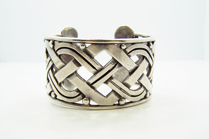 Hector Aguilar X Vintage Mexican Silver Bracelet (item #1391962)