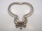 William Spratling Chupamirto Azteca Vintage Mexican Silver Necklace