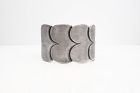 Hector Aguilar Clouds Vintage Mexican Silver Cuff Bracelet
