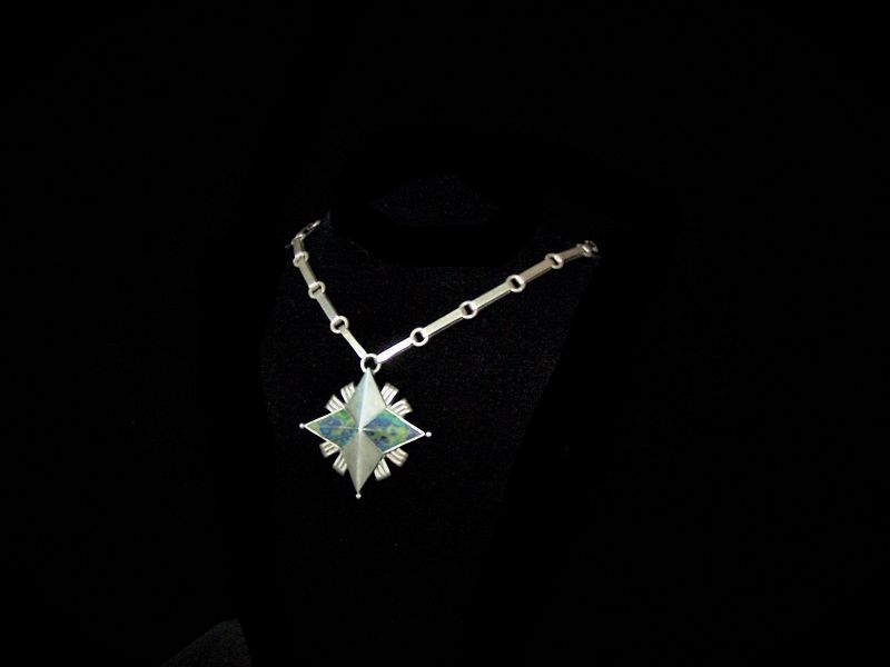 William Spratling North Star Vintage Mexican Silver Necklace
