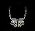 Margot de Taxco # 5184 Vintage Mexican Silver Necklace Pectoral